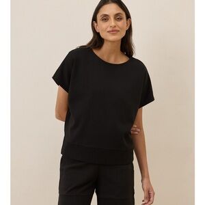 Pact Black Short Sleeve Women's Tee
